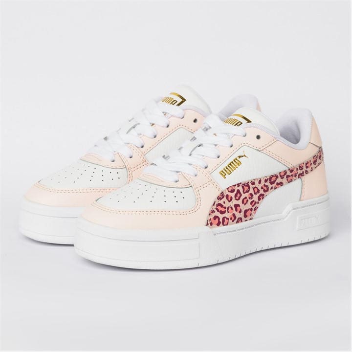 Puma Girls White Ca Pro Trainers  in Size 4, Sports Direct