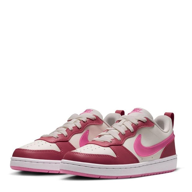 Sail/Pinksicle - Nike - Court Borough Low 2 SE Big Kids' Shoes