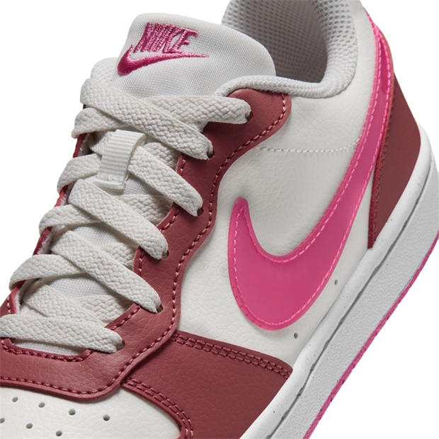 Sail/Pinksicle - Nike - Court Borough Low 2 SE Big Kids' Shoes