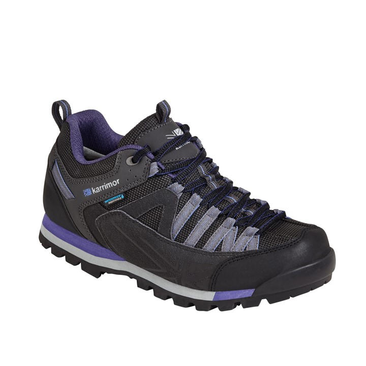 Karrimor Girls Black Kids' Spike Low Waterproof Hiking Shoes in Size 5, Sports Direct