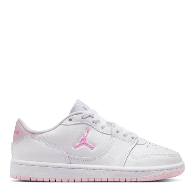 White/Pink - Air Jordan - Kids' Low-Top Trainers
