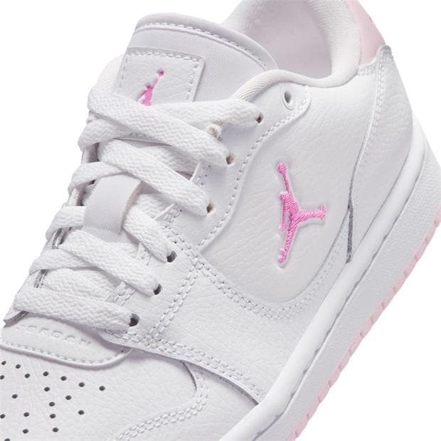 White/Pink - Air Jordan - Kids' Low-Top Trainers