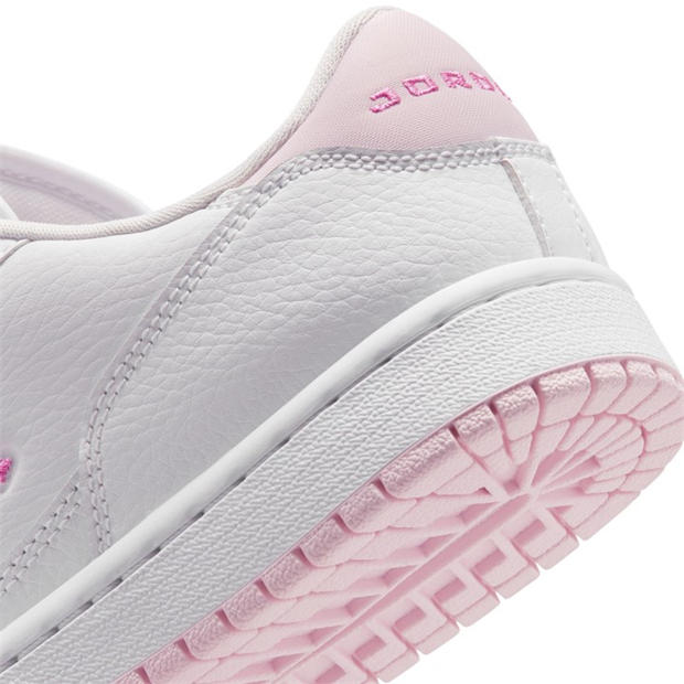 White/Pink - Air Jordan - Kids' Low-Top Trainers