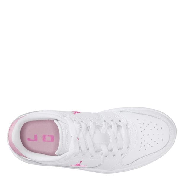 White/Pink - Air Jordan - Kids' Low-Top Trainers