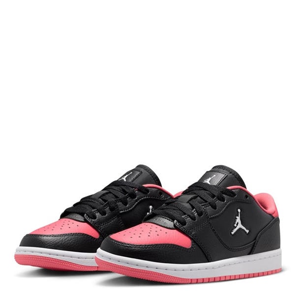 Black/Pink - Air Jordan - Kids' Low-Top Trainers