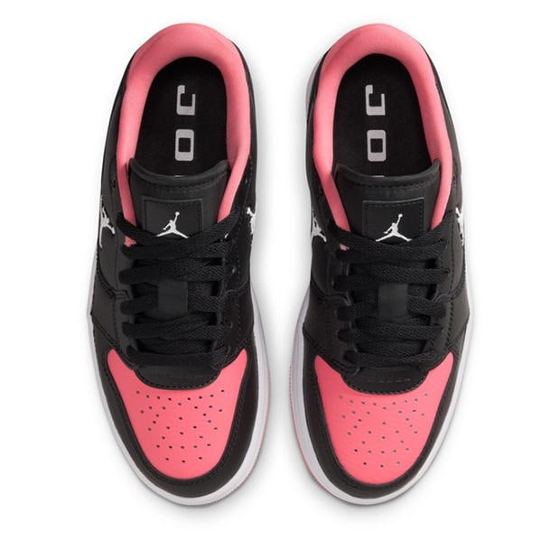 Black/Pink - Air Jordan - Kids' Low-Top Trainers