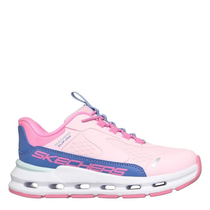 Skechers Girls White Glide-Step + - Vista Lane Slip On Runners in Size 5.5, Sports Direct