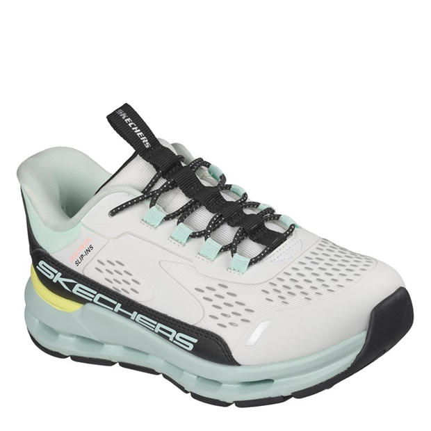 White - Skechers - Glide-Step + - Vista Lane Slip On Runners Girls