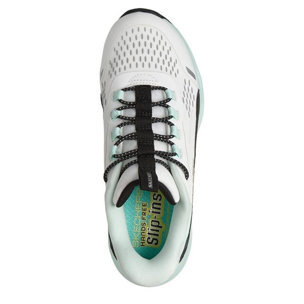 White - Skechers - Glide-Step + - Vista Lane Slip On Runners Girls