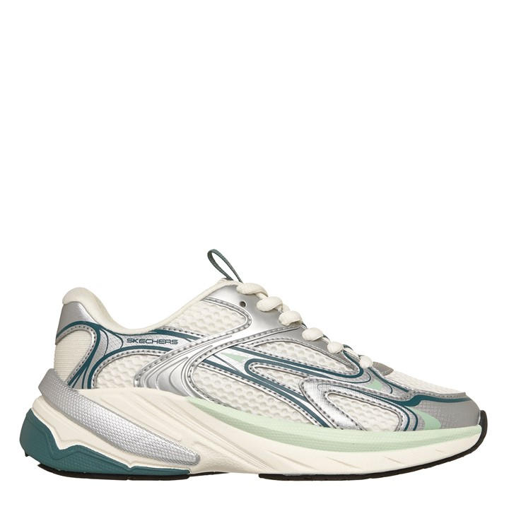 Skechers Girls White Kids' Slip On Trainers in Size 5, Sports Direct