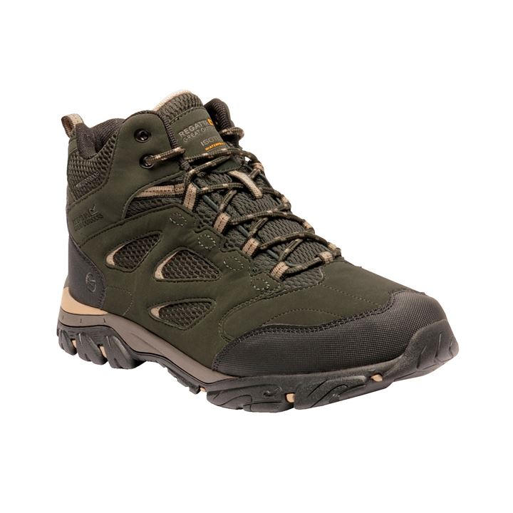 Regatta Men's Brown Holcombe Iep Mid Waterproof Walking Boot in Size 9.5, Sports Direct