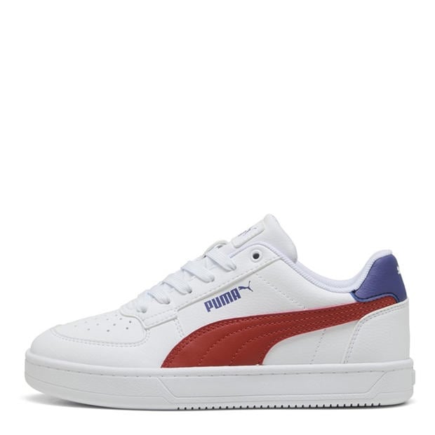 White-Red Fir - Puma - Kids' Caven.0 Low-Top Trainers