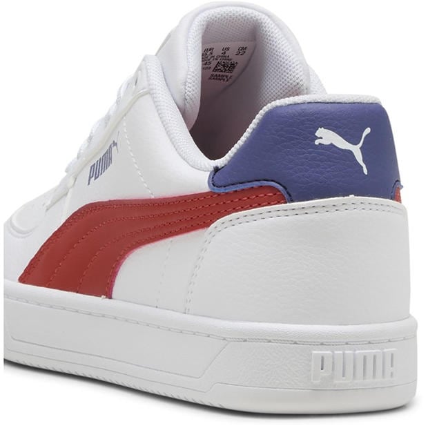White-Red Fir - Puma - Kids' Caven.0 Low-Top Trainers