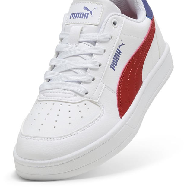 White-Red Fir - Puma - Kids' Caven.0 Low-Top Trainers