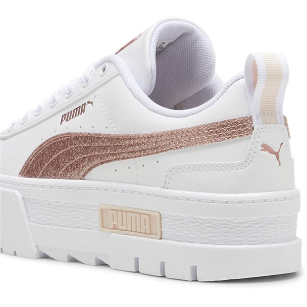 Бяло/Слънчево - Puma - Kids' Mayze Low-Top Trainers