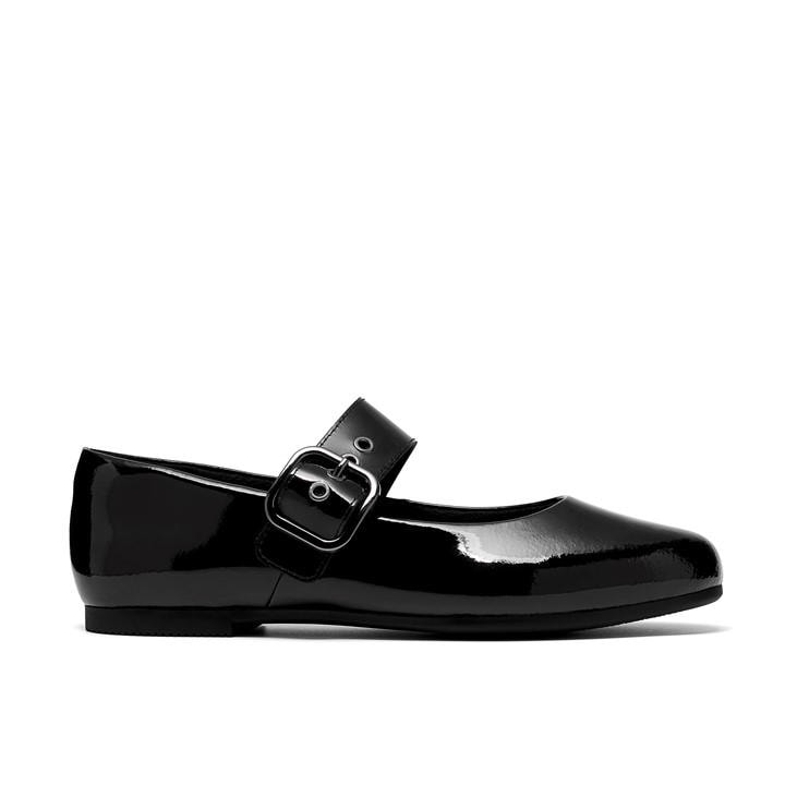Clarks Girls Black Porto Tap Y. Jn62 in Size 5, Sports Direct