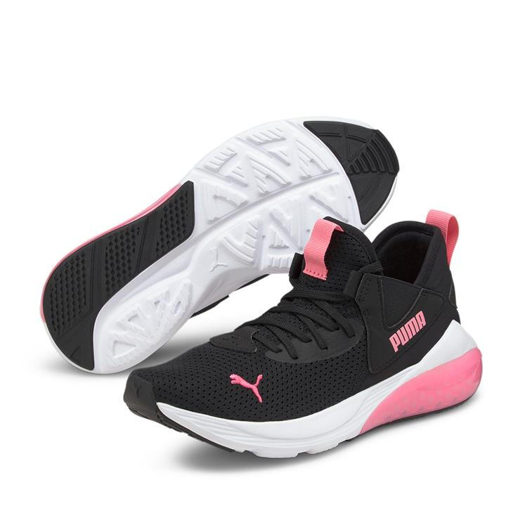 Puma Girls Black Cell Vive Runners  in Size 5.5, Sports Direct