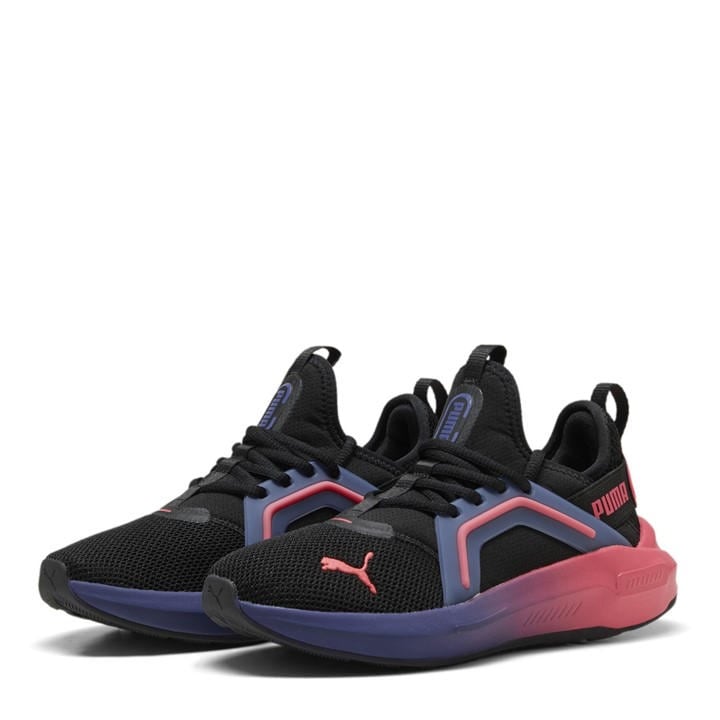 Puma Girls Black Softride Enzo 5 Jr Runners in Size 5.5, Sports Direct