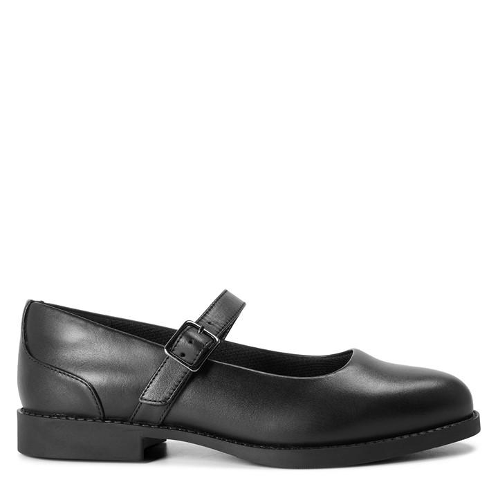 Clarks Girls Black Tapa Skip Y. Jn62 in Size 6, Sports Direct