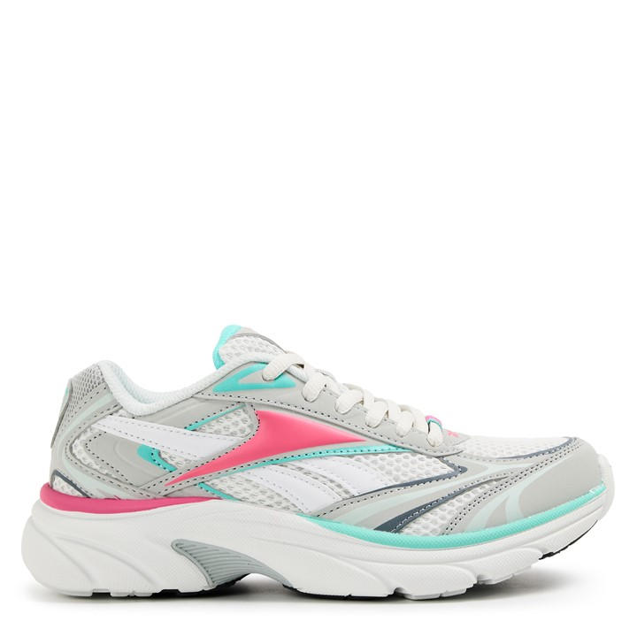 Reebok Girls White Belwave Kids Trainers in Size 5, Sports Direct