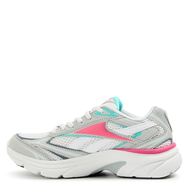 Grey/Pink/Aqua - Reebok - Reebok Belwave Kids Trainers