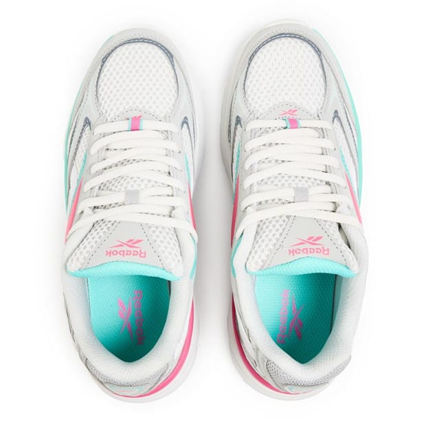 Grey/Pink/Aqua - Reebok - Reebok Belwave Kids Trainers