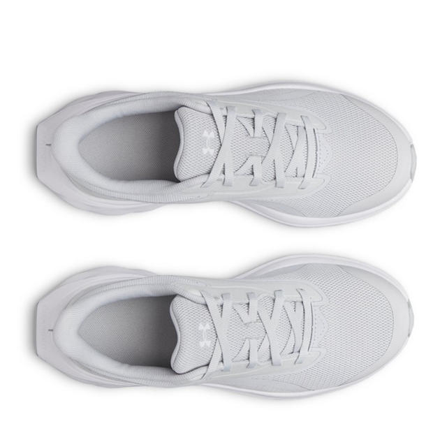 Grey/White - Under Armour - Ascend Kids Trainers