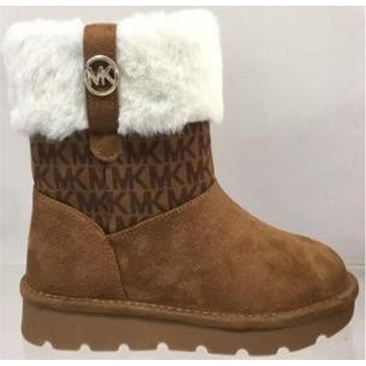 MICHAEL Michael Kors Kids' Madlyn Snug Boot - Caramel - Size 2 (34) - Image 2