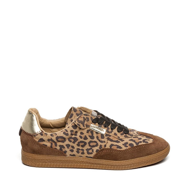Steve Madden Girls Brown Kids' Emporia Suede Low-Top Trainers in Size 1, Sports Direct