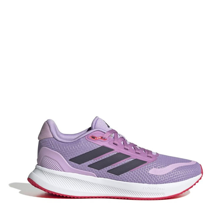 Adidas Girls Purple Runfalcon  Kids Trainers in Size 5, Sports Direct