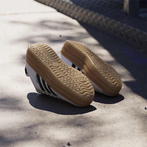 Бяло/Черно/Гума - adidas - Vl Court Bold Low-Top Trainers Girls