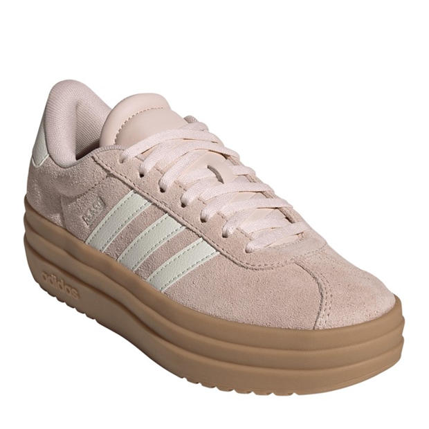Pink/White/Gum - adidas - Vl Court Bold Low-Top Trainers Girls