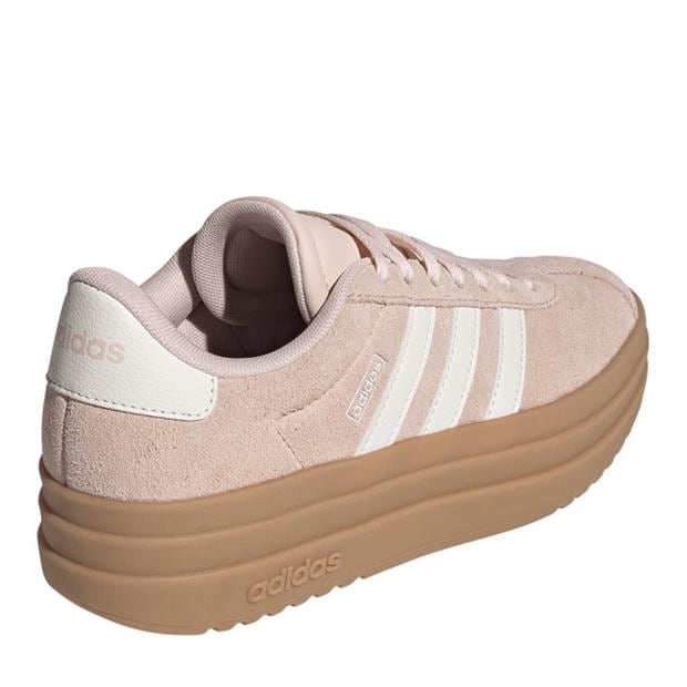 Pink/White/Gum - adidas - Vl Court Bold Low-Top Trainers Girls