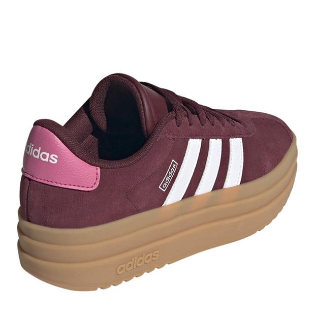Burgundy Gum - adidas - Vl Court Bold Low-Top Trainers Girls