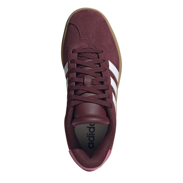 Burgundy Gum - adidas - Vl Court Bold Low-Top Trainers Girls
