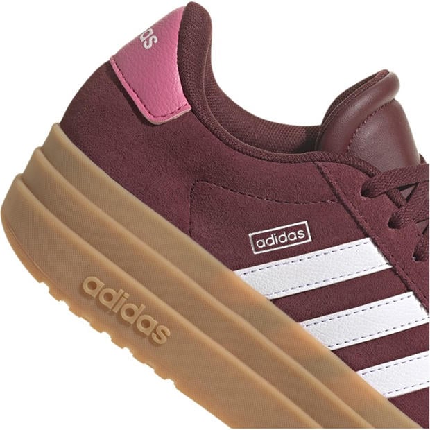 Burgundy Gum - adidas - Vl Court Bold Low-Top Trainers Girls