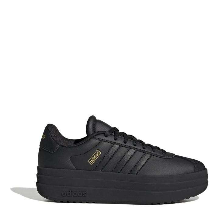 Adidas Girls Black Vl Court Bold Low-Top Trainers in Size 3, Sports Direct