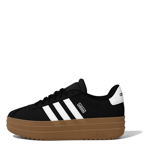 Black/Wht/Gum - adidas - Vl Court Bold Low-Top Trainers Girls