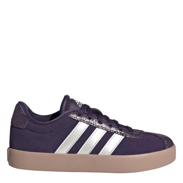 Adidas Girls Red Vl Court 3.0 Shoes  in Size 4, Sports Direct