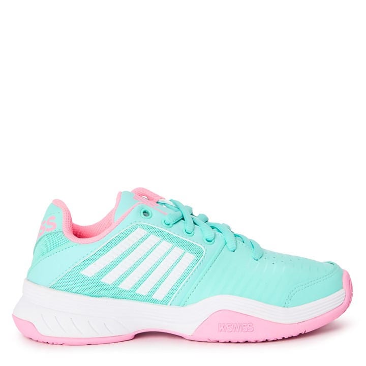K-Swiss Girls Blue Kids' Court Express Omni Tennis Shoes in Size 4, Sports Direct