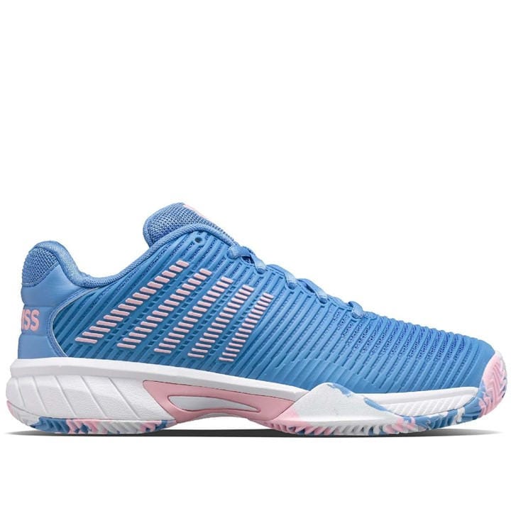 K-Swiss Girls Blue Kids' Hypercourt Express 2 Tennis Shoes in Size 2.5, Sports Direct