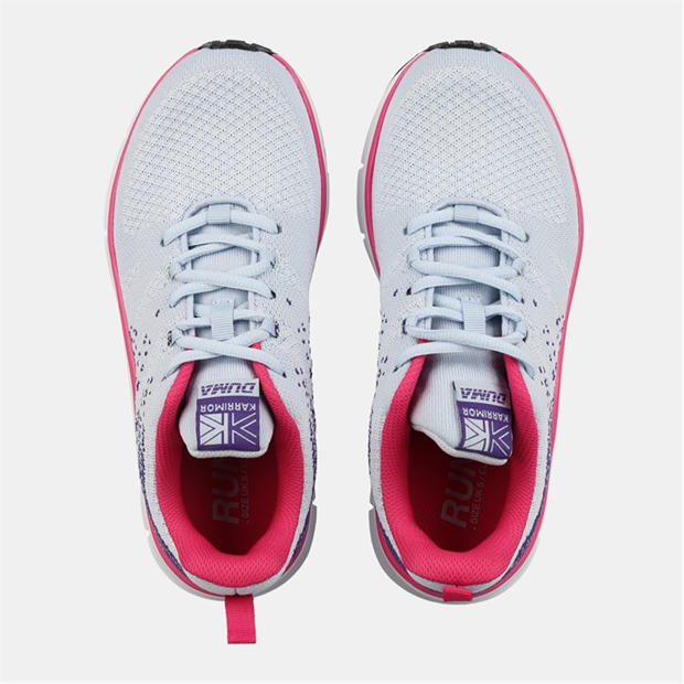 Sky Blue/Purple - Karrimor - Duma 6 Running Shoes Junior Girls