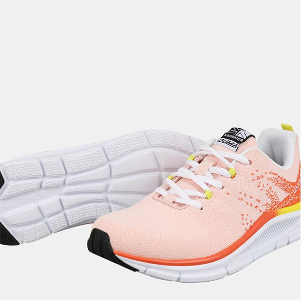 Pink Neon - Karrimor - Duma 6 Running Shoes Junior Girls