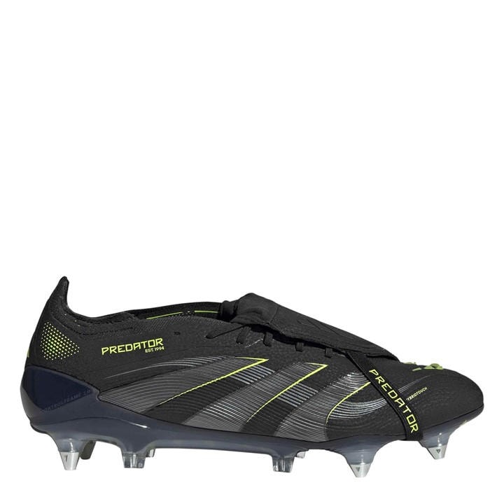 Adidas Boys Black Kids' Predator Elite Soft Ground Football Boot in Size 5, Sports Direct