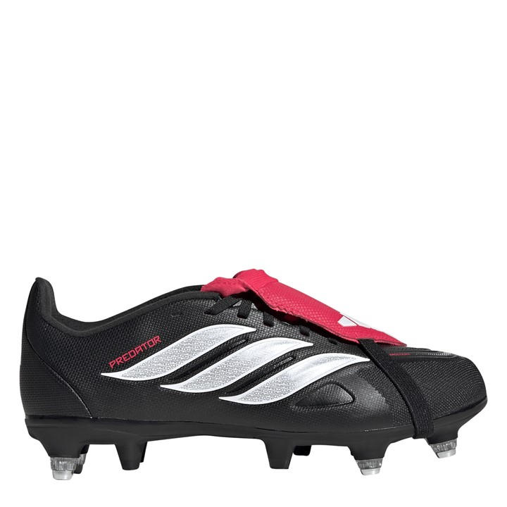 Adidas Boys Black Predator League  Soft Ground Football Boots in Size 5.5, Sports Direct