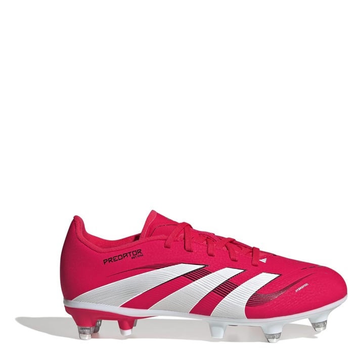 Adidas Boys Red Predator League  Soft Ground Football Boots in Size 5.5, Sports Direct