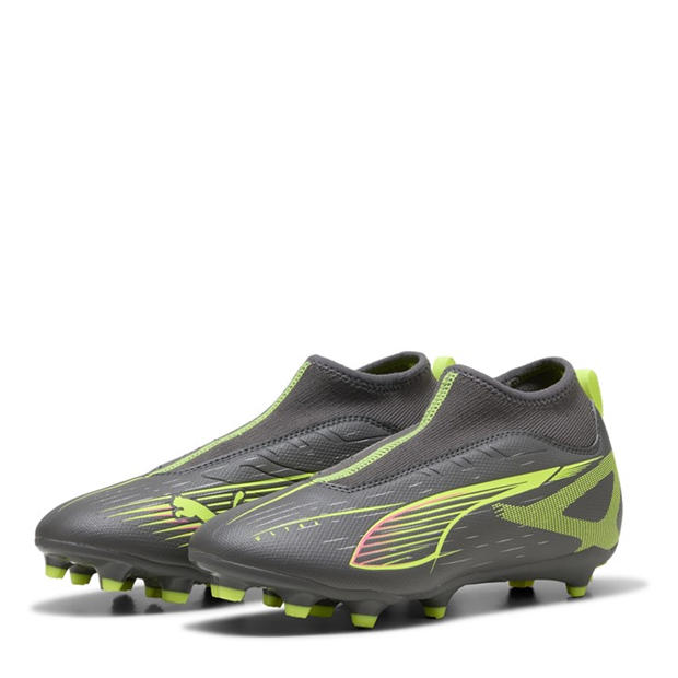 Matte Aged Sil - Puma - Puma Ultra 5 Match+ Ll Fg/Ag Jr Firm Ground Football Boots Unisex Kids