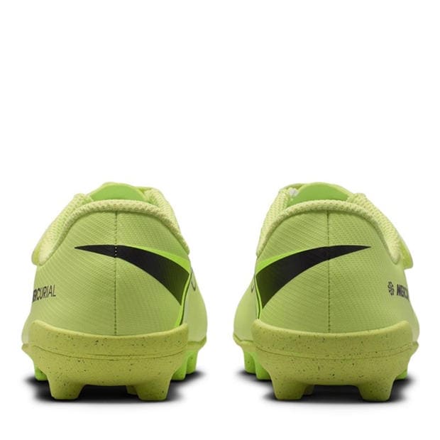 Volt/Czerwony - Nike - Mercurial Vapour 16 Club Childrens Firm Ground Football Boots