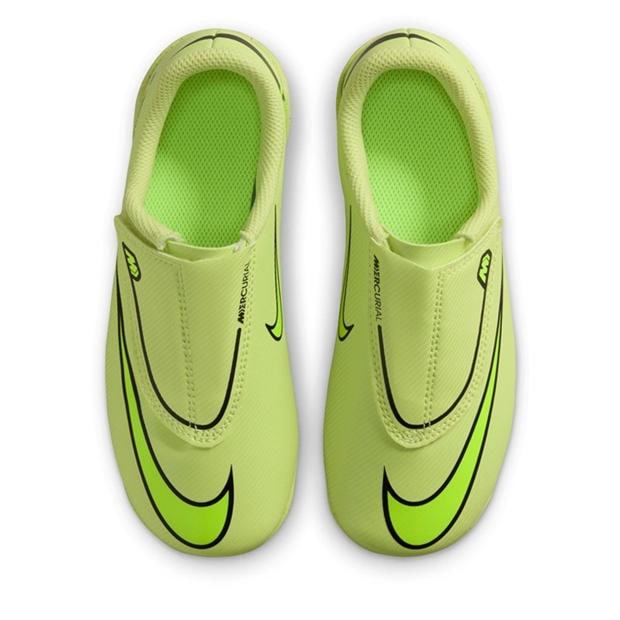 Volt/Czerwony - Nike - Mercurial Vapour 16 Club Childrens Firm Ground Football Boots