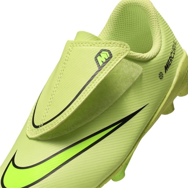 Volt/Czerwony - Nike - Mercurial Vapour 16 Club Childrens Firm Ground Football Boots